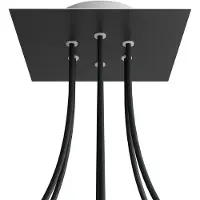 Creative Cables Kit Kroq206f103 Rose-one Square Matte Black Rose