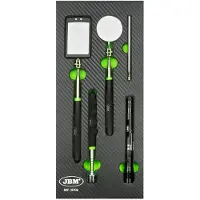 JBM Magnetic Pick-up Tool Set 5 Pieces Noir
