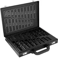 JBM Étui Pour Foret Hélicoïdal Hss 4241 1-10 Mm