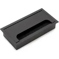 Emuca Passe-câble Pour Table 15.9x8 Cm
