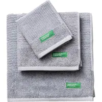 Benetton Ensemble De Serviettes De Bain 450gsm 3 Unités