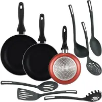 Wellhome Ensemble De Poêles 16/20/24 Cm 3 Pièces