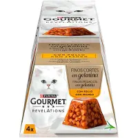 Purina Gourmet Révélations Nourriture Humide Pour Chats Au Poulet 6x4x57g