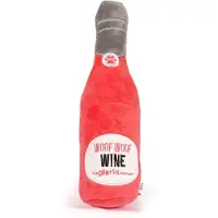 Gloria Doudou pour chien WOOF WOOF WINE Rouge