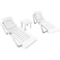 Garbar Chaises Longues Et Table Master+andorra