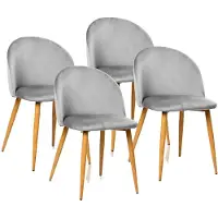Furniture Style Ensemble De Chaises Mercedes 46x78x24.3 Cm 4 Unités