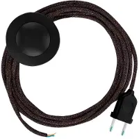 Creative Cables Câble De Lampadaire Rl03 Glitter 3m