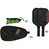 Sporti France Set De Pickleball Indoor Fiberglass