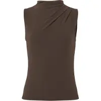 Pieces Chemisier 'PCMADISON' marron
