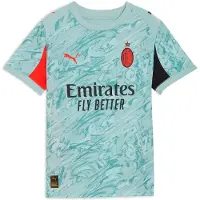 Puma T-shirt Manches Courtes Junior Gardien De But Ac Milan 25/26 Replica