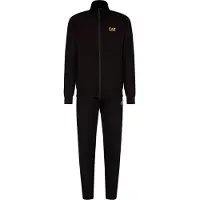Emporio Armani pour homme. 8NPV61_PJVRZ Survêtement coupe régulière noir (XS), Casuel, Sport, Coton, Multisport, Manche longue