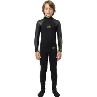 Ocean & Earth Combinaison Néoprène à Manches Longues Avec Fermeture éclair Dans Le Dos Surf School 5 Mm