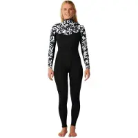Rip Curl Combinaison En Néoprène à Manches Longues Et Fermeture éclair Sur La Poitrine Pour Femme Dawn Patrol Pro 3/2 Mm