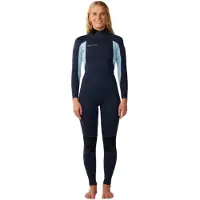 Rip Curl Combinaison En Néoprène à Manches Longues Et Fermeture éclair Dans Le Dos Pour Femme Trad 3/2 Mm