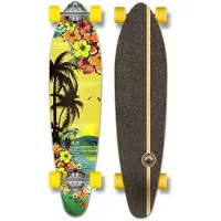 Yocaher Longboard Kicktail Tropical Day 40´´