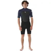Rip Curl Shorty à Manches Courtes Avec Fermeture éclair Dans Le Dos Omega Classic 2 Mm Spring