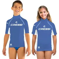 Cressi Spa Rash Guard Manches Courtes Junior 2024