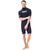 Jobe Shorty à Manches Courtes Avec Fermeture éclair Dans Le Dos Heavy Duty 2.5/2 Mm