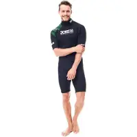 Jobe Shorty à Manches Courtes Avec Fermeture éclair Dans Le Dos Heavy Duty 2.5/2 Mm