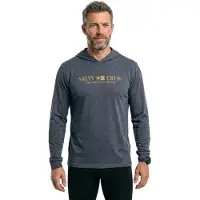 Salty Crew Rash Guard Manches Longues Flagship Hood Sunshirt