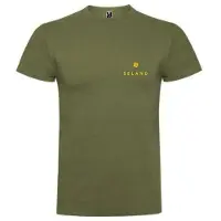 Seland T-shirt à Manches Courtes Logo Back