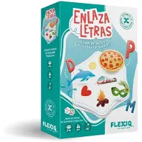FlexIQ Letter Link Jeu de société Transparent Transparent One Size