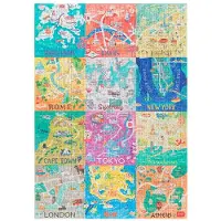 Legami Cities Puzzle Multicolore Enfants Multicolore Taille unique