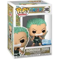 Funko POP! One Piece POP! Vinyle Figurative : Kid Zoro avec katana *Version exclusive*, 9 cm