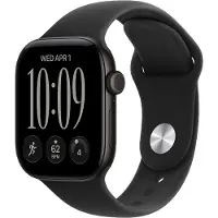 Apple Watch Series 12 Cellular 42 mm Noir Bracelet Sport S/M