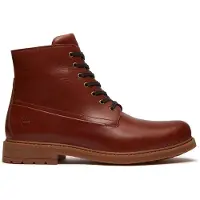 Timberland pour homme. TB0A2N2GEM61 Bottines en cuir Stormbucks marron (41), Plat, Fermeture éclair, Casuel