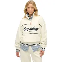 Superdry Sweat-shirt 'Country Club' marine / blanc cassé