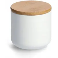 Zeller Pot en céramique avec couvercle pour produits en vrac, 320 ml