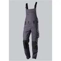 Bp Salopette 1804 720, taille 56,gris foncé/noir (56)