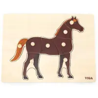 Viga Toys Viga 44607 Énigmes de la boutique du ventre - KoŠ(24 pièces)