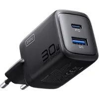 Iniu Chargeur USB-C 30W, lot de 1, adaptateur secteur multifonction, chargeur rapide GaN