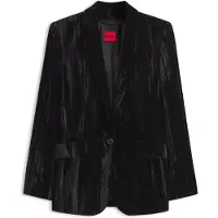 HUGO Blazer Regular en velours à un bouton