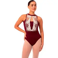Intermezzo Francesca Sleeveless Leotard Violet XS Femme