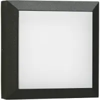 Albert Applique carrée Parel 19cm-noir