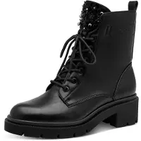 Tamaris Bottines à lacets noir