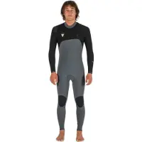 Vissla Combinaison En Néoprène à Manches Longues Avec Fermeture éclair Sur La Poitrine Natural Seas 4-3