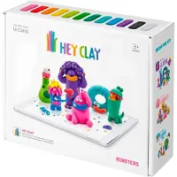 Hey Clay Coffret Série Monstres 18 Bouteilles