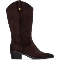 Xti pour femme. 14430804-MARRON Bottes 144308 marron (35), 3 à 5 cm, Fermeture éclair, Casuel