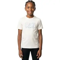 Emporio Armani T-shirt enfant EA7 7B000295 garcons - Blanc - 8 ans