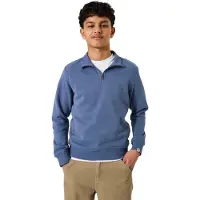 Garcia J53466 Half Zip Sweatshirt Bleu 12-13 Years Garçon