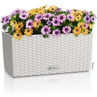 Lechuza BALCONERA Cottage 40 Hellgrau (19 x 40 x 19 cm)