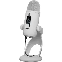 Blue Microphones Microphone Gaming G Blue Yeti 2 Blanc pour PC et Mac