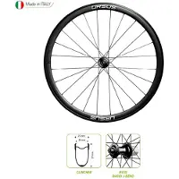 Ursus Roue Arrière De Route Blaze 37 V-brake Qr