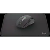 Logitech Ensemble Souris sans fil Signature M650 Graphite + Tapis de souris Noir