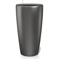 Lechuza Jardinière Rondo 40 ALL-IN-ONE Charbon métallique 15743