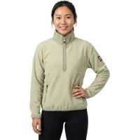 Superdry Femme Polaire à Demi-fermeture Zippée Active Vert Taille: 36